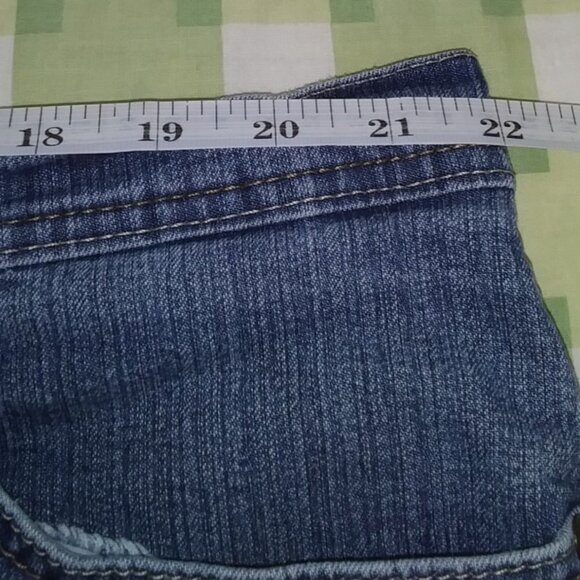 Gloria Vanderbilt Jeans Women's Blue Straight Leg Y2K Plus Size 22W Short - Picture 5 of 8